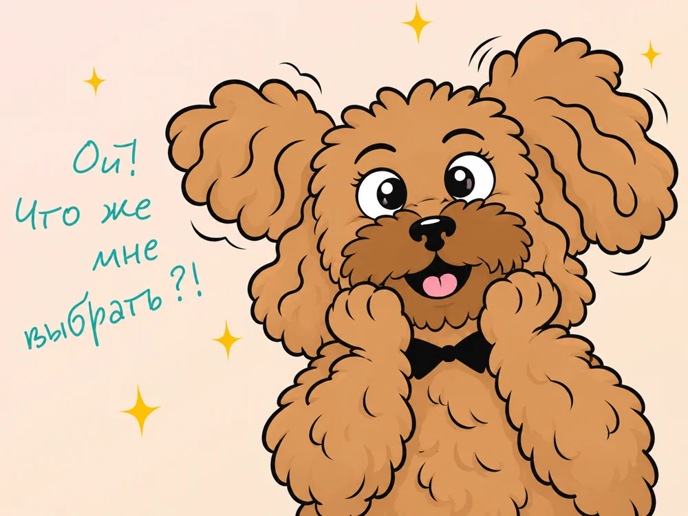 Бося в бабочке: «Ой! Что же мне выбрать?!»